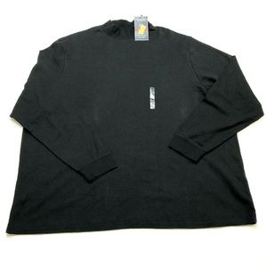 NEW Roundtree & Yorke Mens 2XL BIG L/S Mock Turtle